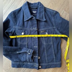 Superdry blue denim jacket, size XS